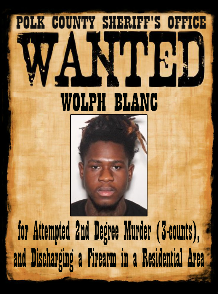 WANTED POSTER - WOLPH BLANC